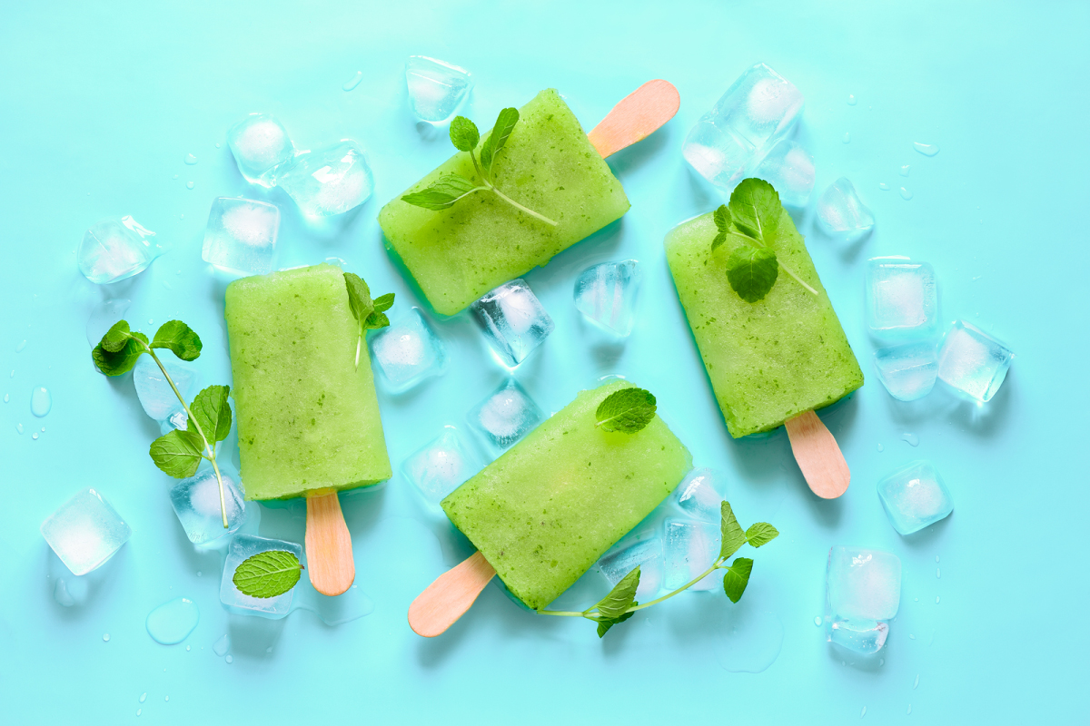 Matcha Popsicles